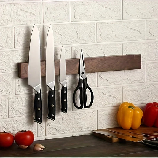 MagnetiX™ Walnut Knife Holder